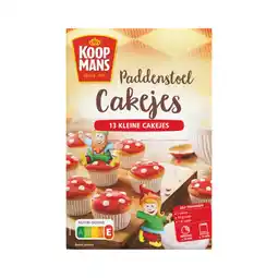 Albert Heijn Koopmans Mix voor paddenstoelcakejes aanbieding
