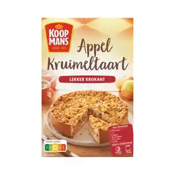 Albert Heijn Koopmans Mix voor appelkruimeltaart aanbieding