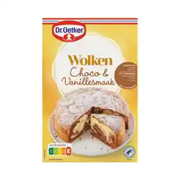 Albert Heijn Dr. Oetker Wolken choco & vanillesmaak aanbieding