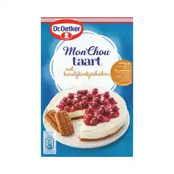 Albert Heijn Dr. Oetker Monchou taart kandijkoekjesbodem bakmix aanbieding