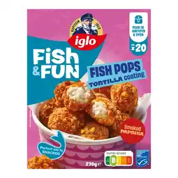 Albert Heijn Iglo Fish & fun fish pops aanbieding