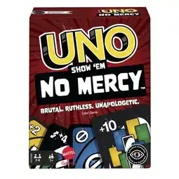 Albert Heijn Mattel Uno No Mercy aanbieding