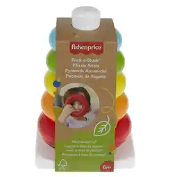 Albert Heijn Mattel Fisher-price Kleurenpiramide aanbieding