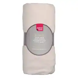 Albert Heijn Mistral Home Hoeslaken beige 2-persoons aanbieding