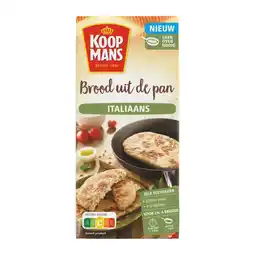 Albert Heijn Koopmans Brood uit de pan Italiaans aanbieding