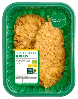 PLUS Biologisch PLUS Kipschnitzel aanbieding