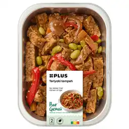 PLUS PLUS Tempeh Teriyaki aanbieding