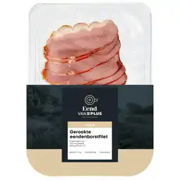 PLUS PLUS Gerookte eendenborstfilet aanbieding