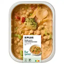 PLUS PLUS Rode Curry met Kikkerwten aanbieding