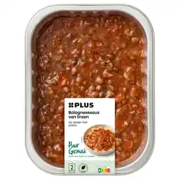PLUS PLUS Bolognesesaus van linzen aanbieding