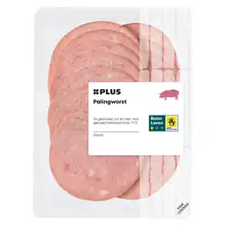 PLUS PLUS Palingworst aanbieding