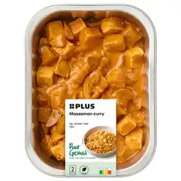 PLUS PLUS Rendang van gele biet en tofu aanbieding