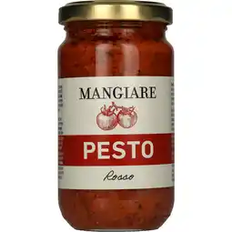 PLUS Mangiare Pesto Rosso aanbieding