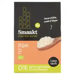 PLUS Smaakt Less Carb Konjac Rijst - bio aanbieding