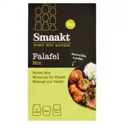PLUS Smaakt Vegan falafelmix bio aanbieding