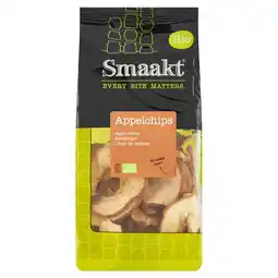 PLUS Smaakt Appelchips bio aanbieding