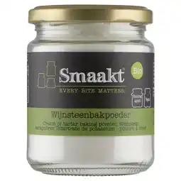 PLUS Smaakt Wijnsteenbakpoeder bio aanbieding