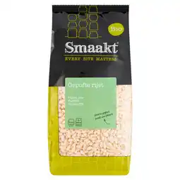 PLUS Smaakt Gepofte rijst bio aanbieding