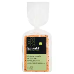 PLUS Smaakt Crackers spelt & lijnzaad bio aanbieding