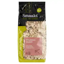PLUS Smaakt Vruchtenmuesli bio aanbieding