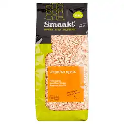 PLUS Smaakt Gepofte spelt bio aanbieding