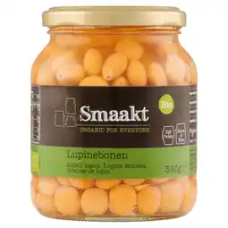 PLUS Smaakt Lupinebonen bio aanbieding