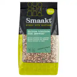 PLUS Smaakt Quinoa tricolore met zeewier bio aanbieding