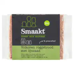 PLUS Smaakt Roggebrood bio aanbieding