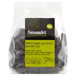 PLUS Smaakt Pruimen zonder pit bio aanbieding