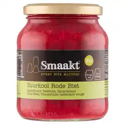 PLUS Smaakt Zuurkool & rode biet bio aanbieding