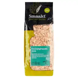 PLUS Smaakt Ontbijtgranenmix bio aanbieding