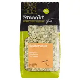 PLUS Smaakt Spliterwten biologisch aanbieding