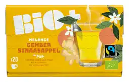 PLUS BIO+ Thee gember sinaasappel aanbieding