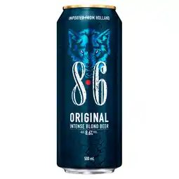 PLUS 8.6 Original Blond Bier aanbieding