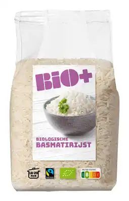 PLUS BIO+ Basmatirijst aanbieding