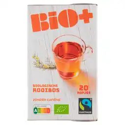 PLUS BIO+ Rooibos Fairtrade aanbieding