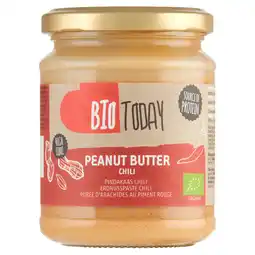 PLUS BioToday Pindakaas chili bio aanbieding