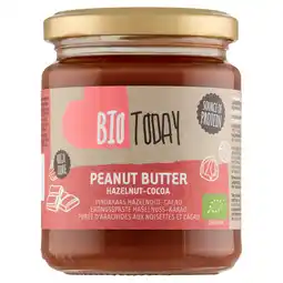PLUS BioToday Pindakaas hazelnoot-cacao - bio aanbieding