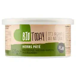 PLUS BioToday Pate kruiden bio aanbieding