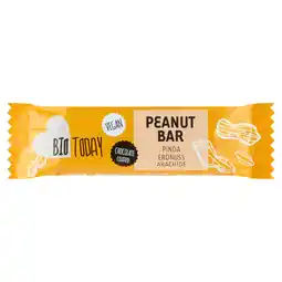 PLUS BioToday Vegan peanut bar bio aanbieding