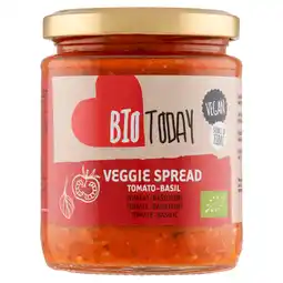 PLUS BioToday Spread Veggie Tomato Bio aanbieding