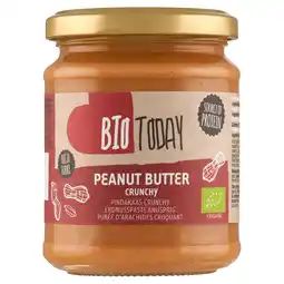 PLUS BioToday Pindakaas crunchy biologisch aanbieding