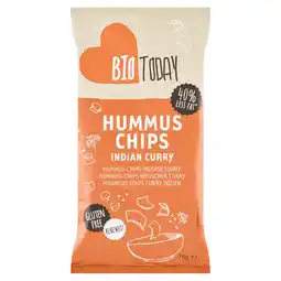 PLUS BioToday Hummuschips Indian curry aanbieding
