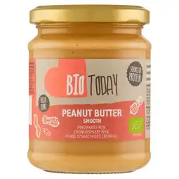 PLUS BioToday Pindakaas fijn biologisch aanbieding