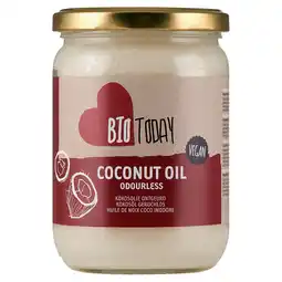 PLUS BioToday Kokosolie ontgeurd biologisch aanbieding