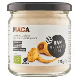 PLUS Raw Organic Food Macaopoeder aanbieding