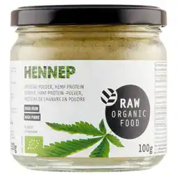 PLUS Raw Organic Food Henneppoeder aanbieding
