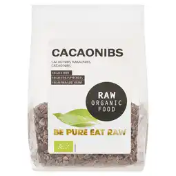 PLUS Raw Organic Food RAW Cacaonibs bio aanbieding