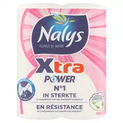 PLUS NALYS Keukenpapier Xtra Power aanbieding
