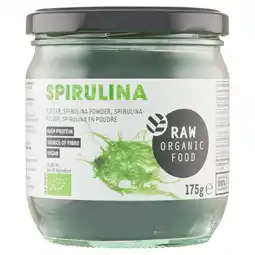 PLUS Raw Organic Food Spirulinapoeder aanbieding